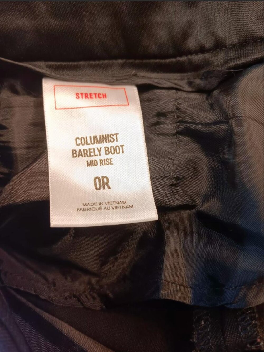 Express Columnist Barely Boot Mid Rise Trousers - Picture 7 of 7